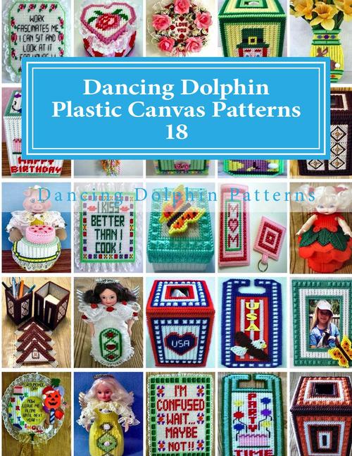 Product picture Dancing Dolphin Plastic Canvas Patterns 18