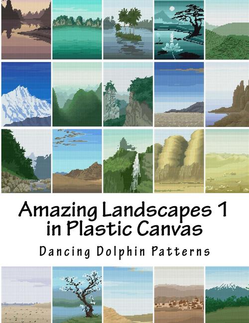 Product picture Amazing Landscapes in Plastic Canvas 1