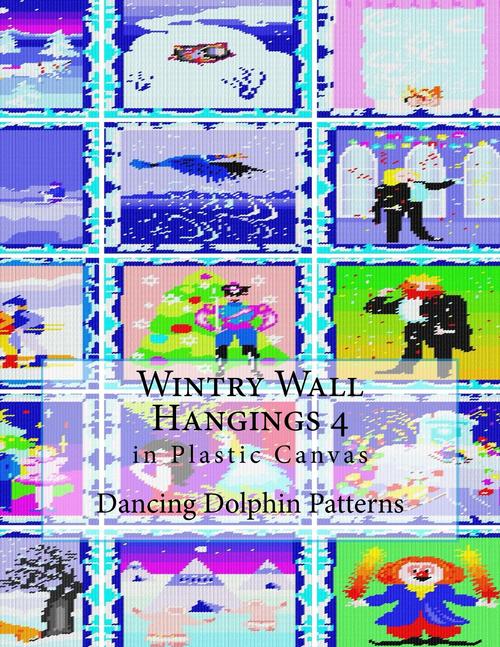 Product picture Wintry Wall Hangings in Plastic Canvas 4